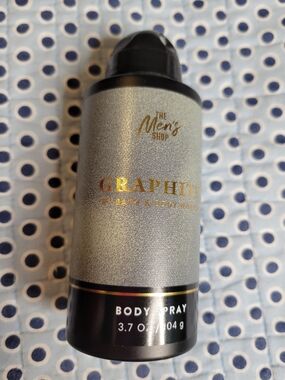 Bath & Body Works Graphite Body Spray - Silver & Black
